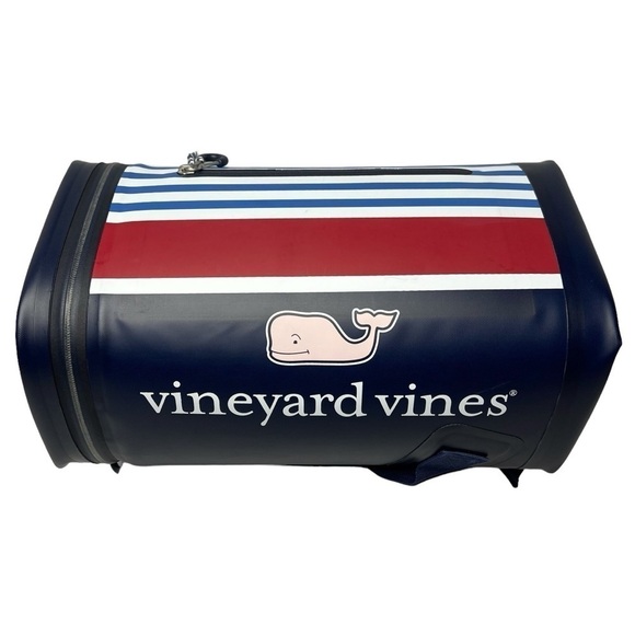 NWOT Limited Edition Vineyard Vines x Target Navy Padded Shoulder Sling Cooler - Picture 16 of 16